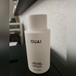 OUAI Thick Hair Conditioner in White Bottle